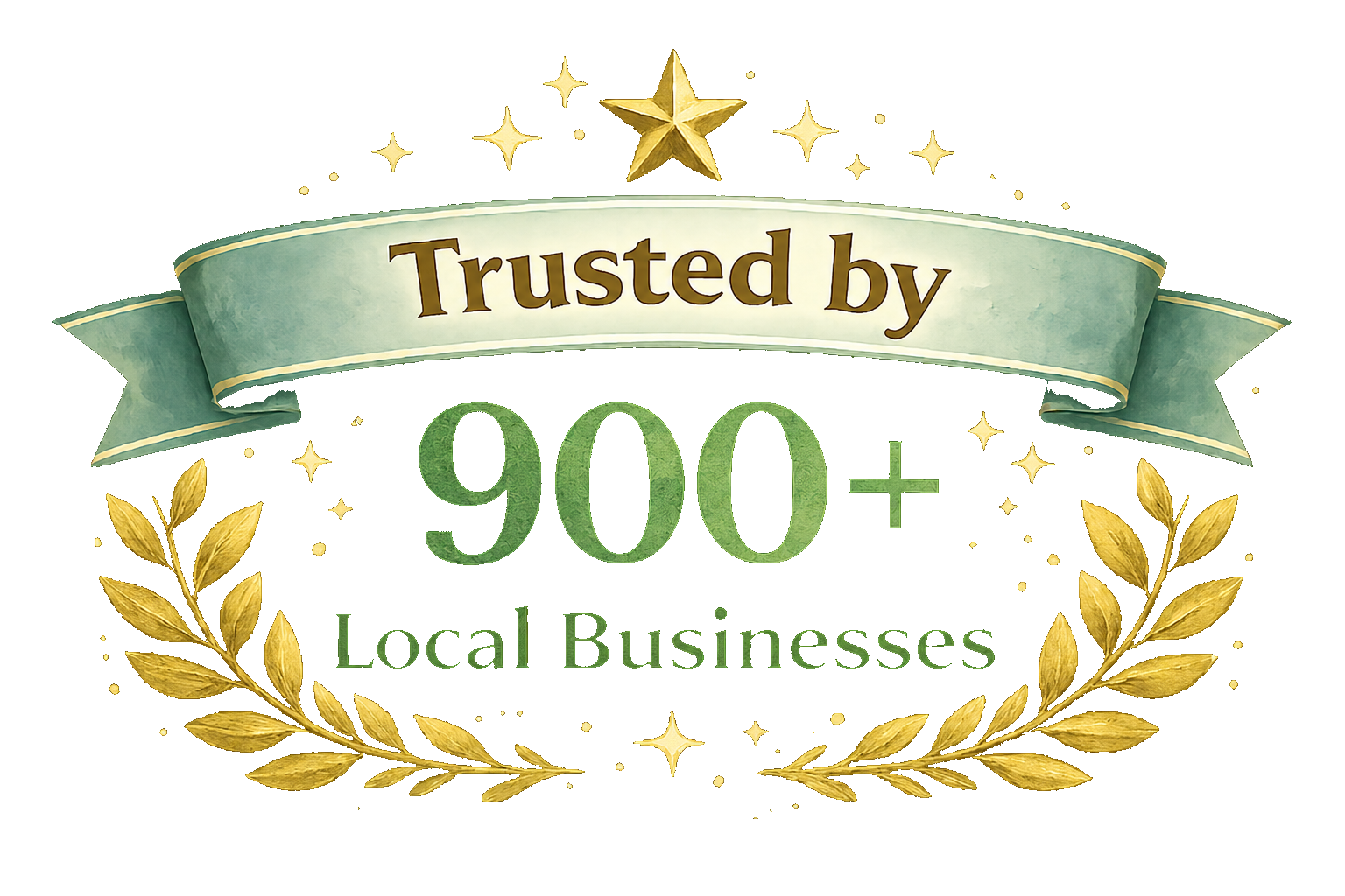 Trusted by 900+ Local Businesses
